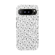Cute Dog Pattern Google Pixel Phone Case - Tough Cases for Pet Lovers