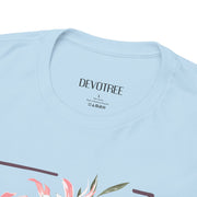 Floral Amour Tee, Romantic T-Shirt, Gift for Her, Cute Casual Wear, Love Shirt, Valentine's Day Gift, Everyday Comfort