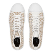 Stylish Zebra Print High Top Sneakers for Trendy Women