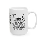 Family Tree Inspirational Ceramic Mug - 11oz & 15oz