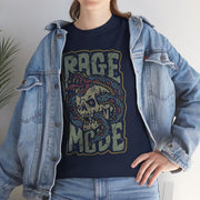Rage Mode Unisex Heavy Cotton Tee - Bold Graphic Tee for Casual Wear