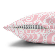 Inspirational Love Pillowcase - Soft Spun Polyester Square Cushion with Heart Design