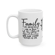 Family Tree Inspirational Ceramic Mug - 11oz & 15oz