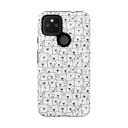 Cute Dog Pattern Google Pixel Phone Case - Tough Cases for Pet Lovers
