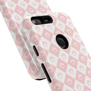 Cute Dog Paw Print Google Pixel Phone Case - Tough Cases for Pet Lovers
