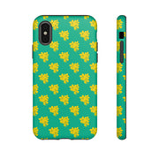 Vibrant Floral Tough Case for iPhone - Stylish Protective Cover