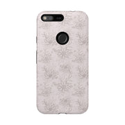 Floral Tough Google Pixel Phone Case - Durable Design for Nature Lovers