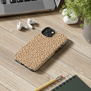 Giraffe Print Tough Phone Case for Animal Lovers
