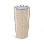 Elegant Floral 20oz Tumbler - Insulated Travel Mug for Coffee & Tea Lovers