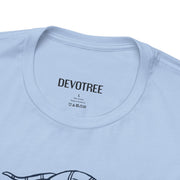 Botanical Snake Unisex Jersey Tee - Stylish Short Sleeve T-Shirt with Floral Design