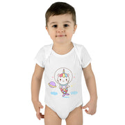 Cute Unicorn Space Adventure Infant Bodysuit - Baby Onesie for Newborns