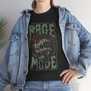 Rage Mode Unisex Heavy Cotton Tee - Edgy Graphic T-Shirt for Music Lovers
