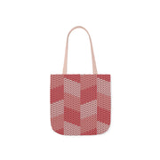 Stylish Canvas Tote Bag with 5-Color Straps – Perfect for Everyday Use