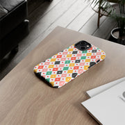 Colorful Playing Card Pattern Tough Case for iPhone