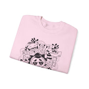 Playful Graphic Unisex Crewneck Sweatshirt - Perfect for Casual Outings and Gifts