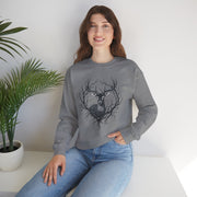 Mystical Deer Sweatshirt - Unisex Heavy Blend™ Crewneck