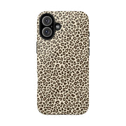 Leopard Print Tough Phone Case - Stylish & Durable Protection