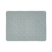 Cozy Floral Fleece Sherpa Blanket - Perfect for Home Comfort and Winter Chill