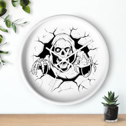 Skull Wall Clock