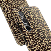 Leopard Print Tough Phone Case - Stylish & Durable Protection for Your Device