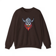 Viking Skull Crewneck Sweatshirt - Unisex Heavy Blend™