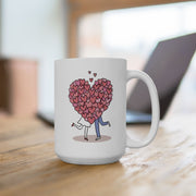 Whimsical Tree Hugger Ceramic Mug - 11oz & 15oz