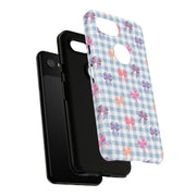 Bow-Patterned Google Pixel Phone Case - Stylish Protection for Your Device