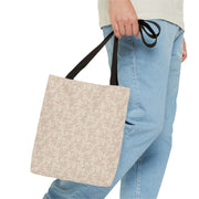 Elegant Floral Pattern Tote Bag - Eco-Friendly Shopping Bag for All Occasions