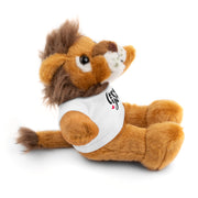 Cute Stuffed Animal with 'Love You' Tee - Perfect Gift for Kids and Beloved Ones