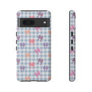 Bow-Patterned Google Pixel Phone Case - Stylish Protection for Your Device