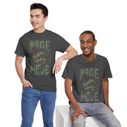 Rage Mode Unisex Heavy Cotton Tee - Edgy Graphic T-Shirt for Music Lovers
