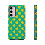 Vibrant Floral Samsung Galaxy Phone Case - Tough Cases for Style and Protection