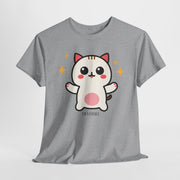 Cute Cat Printed Unisex Heavy Cotton Tee