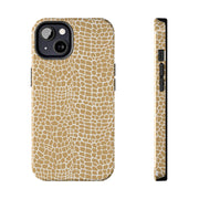 Stylish Tough Phone Case with Trendy Giraffe Pattern