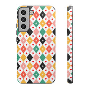 Colorful Hearts Samsung Galaxy Phone Case - Stylish Tough Cases for Everyday Protection