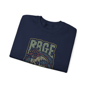 Rage Mode Unisex Heavy Blend Sweatshirt - Edgy Graphic Crewneck for Casual Vibes