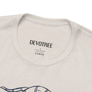 Botanical Snake Unisex Jersey Tee - Stylish Floral Design for Nature Lovers