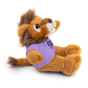 Cute Stuffed Animal with 'Love You' Tee - Perfect Gift for Kids and Beloved Ones