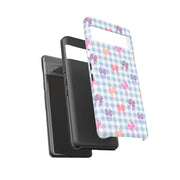 Bow-Patterned Google Pixel Phone Case - Stylish Protection for Your Device