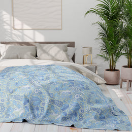 Serene Floral Arctic Fleece Blanket – Cozy Décor for Relaxation & Gift Ideas