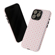 Cute Heart Pattern iPhone Case - Tough & Stylish Smartphone Cover