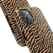 Wild Tiger Print Tough Phone Case – Durable Protection for Adventurers