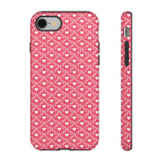 Tough Cases - Cute Pink Hearts iPhone Case for Valentine’s Day