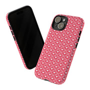 Tough Cases - Cute Pink Hearts iPhone Case for Valentine’s Day