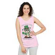 St. Patrick's Day Cat Tank Top - 