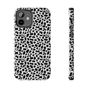 Stylish Leopard Print Tough Phone Case – Durable Protection & Chic Design