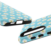 Floral Tough Samsung Galaxy Phone Case - Daisy Design for Summer Vibes