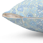 Floral Patterned Square Pillow - Cozy Home Decor Accent