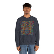 Vibrant Bohemian Unisex Crewneck Sweatshirt - Colorful Artistic Design