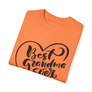 Best Grandma Ever Unisex Garment-Dyed T-Shirt